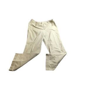 J Jill Pants Womens‎ 12 (34x29) Light Tan Flat Front Straight Leg Genuine Fit